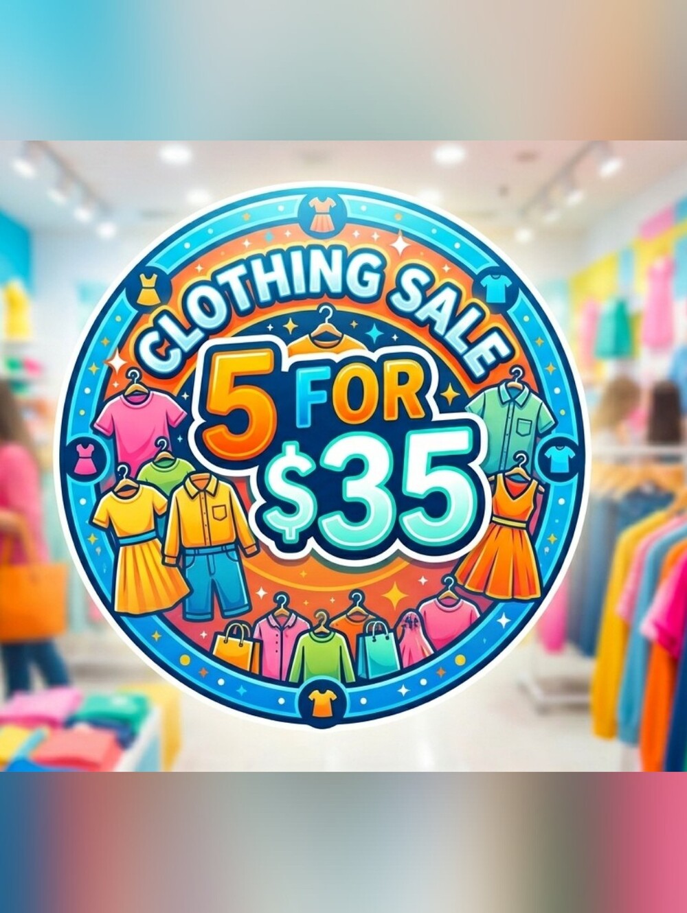 Womens Clothing & Some Mens 5 For $35
